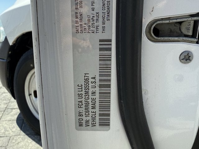 2021 RAM 1500 Classic Tradesman