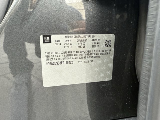 2015 Cadillac CTS Sedan Performance RWD