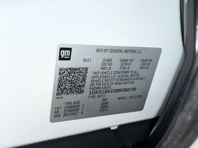 2021 GMC Yukon SLT