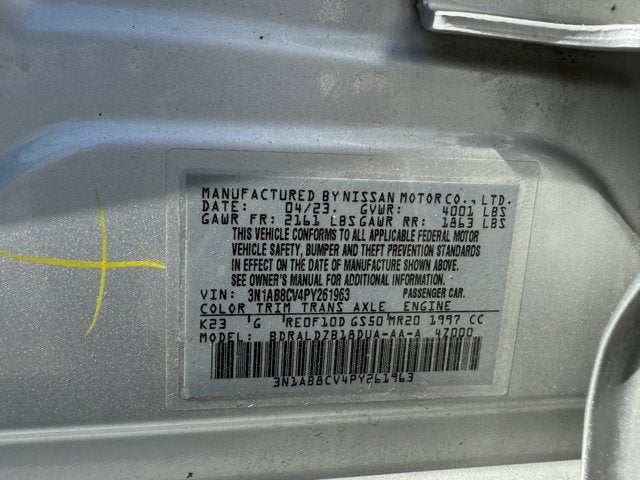 2023 Nissan Sentra SV