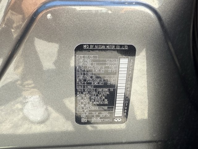 2025 INFINITI QX50 LUXE AWD