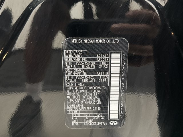 2023 INFINITI QX50 SPORT FWD