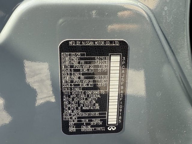 2025 INFINITI QX50 Sport AWD