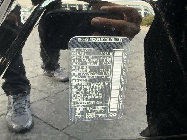 2025 INFINITI QX50 Sport AWD