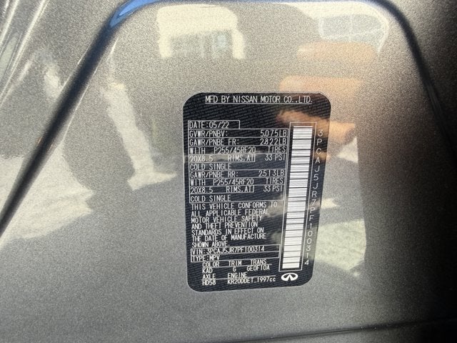 2023 INFINITI QX55 LUXE AWD