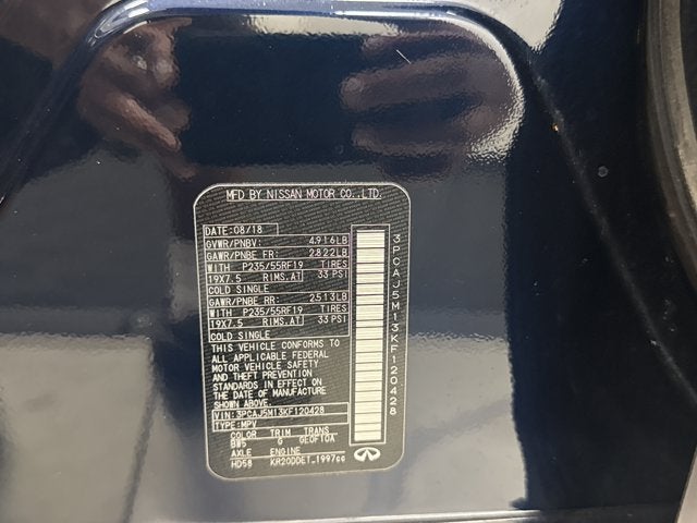 2019 INFINITI QX50 ESSENTIAL