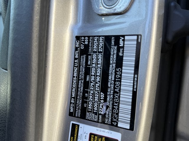 2020 Mercedes-Benz GLE GLE 350