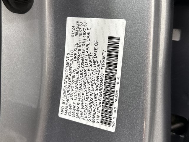 2024 Honda Odyssey Elite