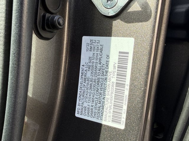 2023 Honda Odyssey Elite