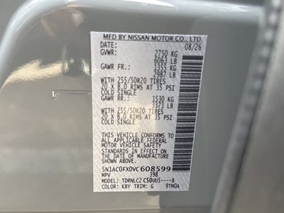 2027 INFINITI QX65 Sport AWD