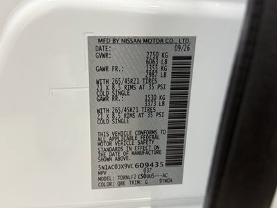 2027 INFINITI QX65 Autograph AWD
