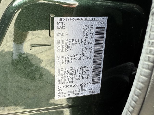 2027 INFINITI QX65 Autograph AWD