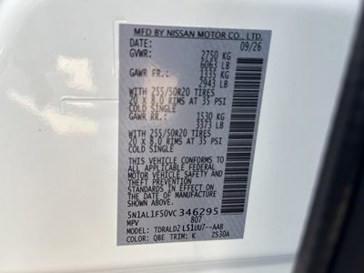 2027 INFINITI QX60 Luxe FWD