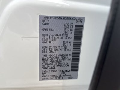 2027 INFINITI QX60 Luxe FWD