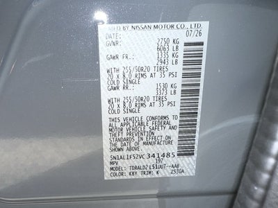 2027 INFINITI QX60 Luxe FWD