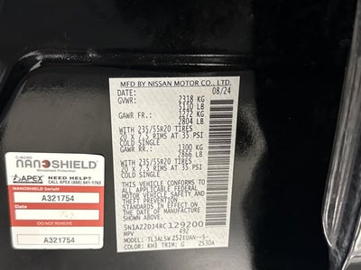 2024 Nissan Murano Platinum