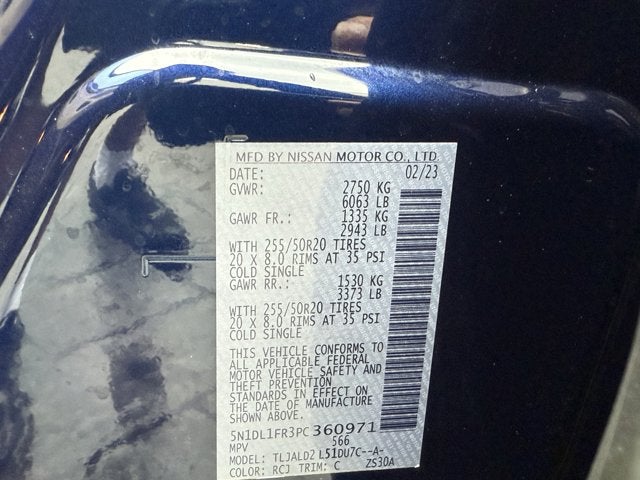 2023 INFINITI QX60 LUXE FWD