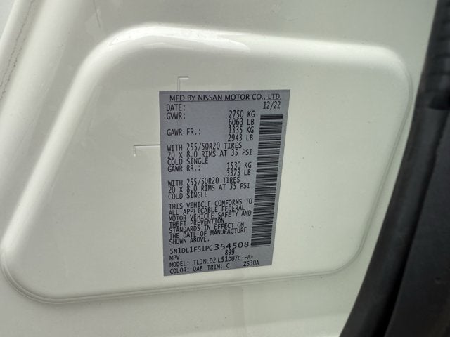 2023 INFINITI QX60 LUXE AWD