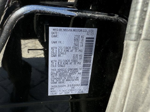 2023 INFINITI QX60 SENSORY AWD