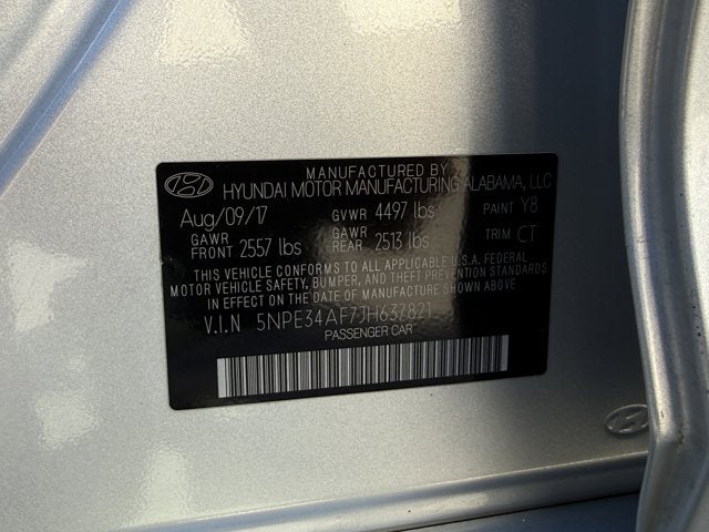 2018 Hyundai Sonata Sport