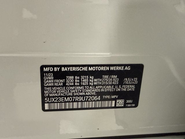 2024 BMW X7 xDrive40i