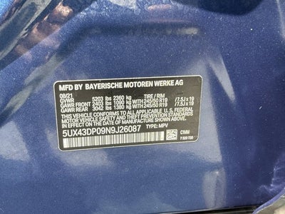 2022 BMW X3 sDrive30i