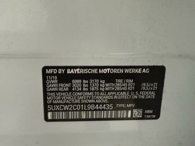 2020 BMW X7 xDrive40i