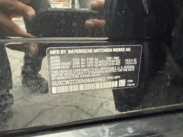 2022 BMW X7 xDrive40i