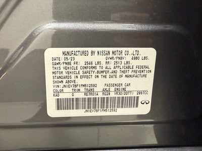 2023 INFINITI Q50 LUXE RWD