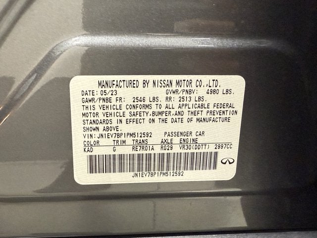 2023 INFINITI Q50 LUXE RWD