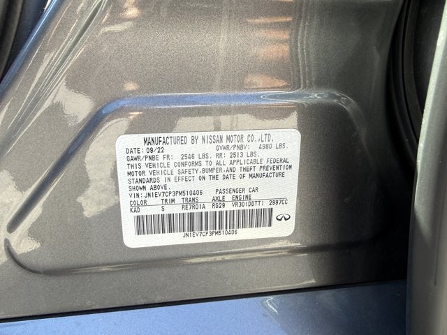 2023 INFINITI Q50 SENSORY RWD