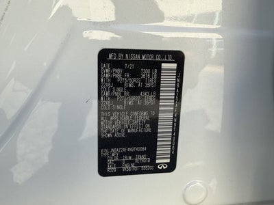 2022 INFINITI QX80 PREMIUM SELECT 2WD