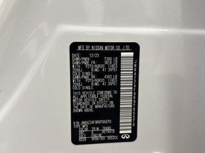 2024 INFINITI QX80 LUXE RWD
