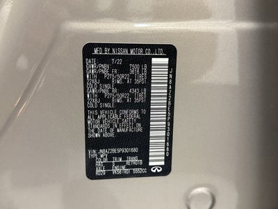 2023 INFINITI QX80 SENSORY 4WD