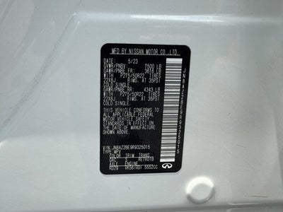 2024 INFINITI QX80 SENSORY 4WD