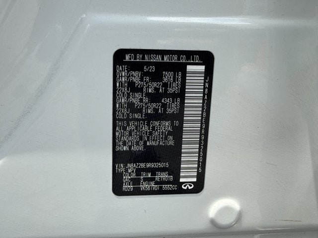 2024 INFINITI QX80 SENSORY 4WD