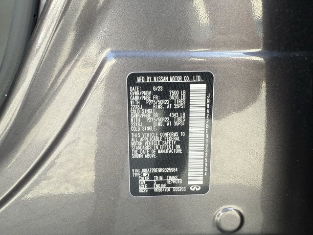 2024 INFINITI QX80 SENSORY 4WD