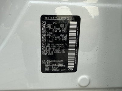 2023 INFINITI QX80 SENSORY 4WD