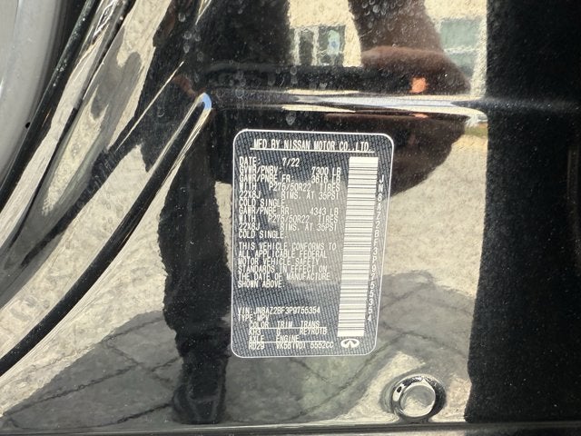 2023 INFINITI QX80 SENSORY RWD