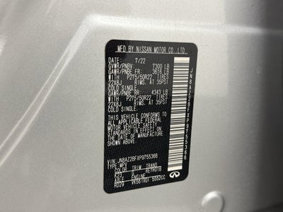 2023 INFINITI QX80 SENSORY RWD