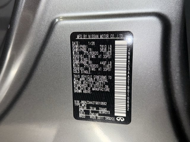 2026 INFINITI QX80 Pure 2WD