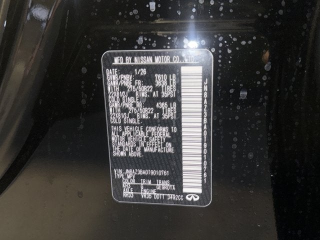 2026 INFINITI QX80 Luxe 2WD