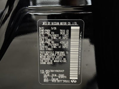 2027 INFINITI QX80 Luxe 2WD