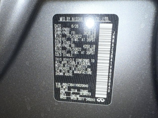 2027 INFINITI QX80 Luxe 2WD