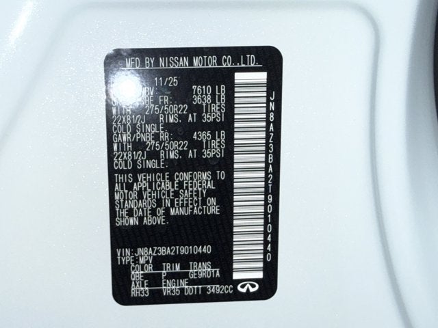 2026 INFINITI QX80 Luxe 2WD