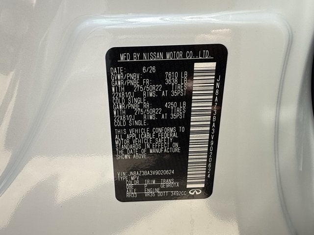 2027 INFINITI QX80 Luxe 2WD