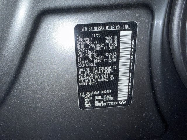 2026 INFINITI QX80 Luxe 2WD