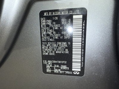 2026 INFINITI QX80 Luxe 2WD