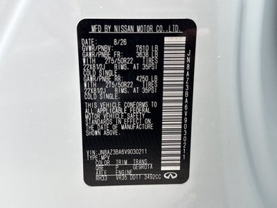 2027 INFINITI QX80 Luxe 2WD