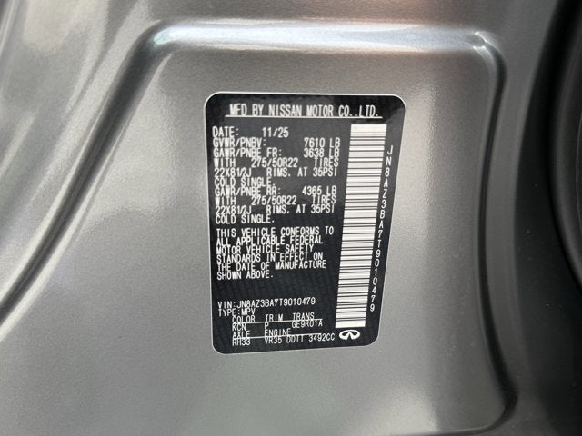 2026 INFINITI QX80 Luxe 2WD